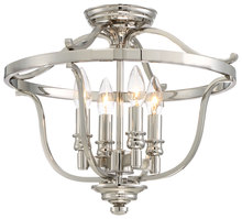  3296-613 - Audrey's Point - 4 Light Semi Flush