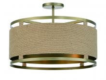  3869-695 - Windward Passage - 4 Light Semi Flush