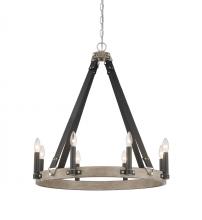  3878-693 - Rawson Ridge - 8 Light Chandelier