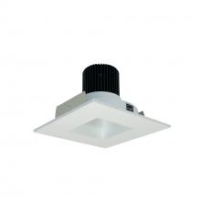  NIO-4SNDSQ35QMPW - 4" Iolite LED Square Reflector with Square Aperture, 10-Degree Optic, 800lm / 12W, 3500K, Matte