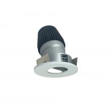  NIOB-1RSLCDXHZMPW - 1" Iolite LED BWF Round Adjustable Slot Aperture, 600lm, Comfort Dim, Haze Slot Aperture / Matte