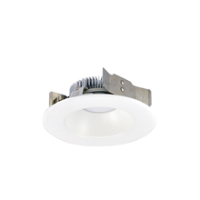  NLCBS-4W518530MPW - 4" Cobalt Shallow High Lumen LED Trim, Round Reflector, 850lm, 3000K, Matte Powder White