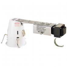  NLR-404QAT - 4" AT Low Voltage Housing, 120V/12V Mag. Transformer, Rated for 50W