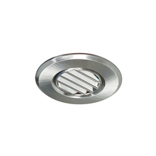  NM1-RLOUVBN - 1" Round M1 Louver Trim, Brushed Nickel