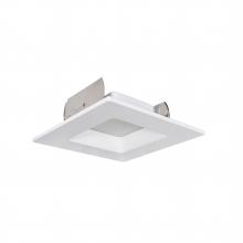  NOXAC-43640WW/HL - 4" AC Onyx Square LED Retrofit Reflector, 1000lm / 14.5W, 4000K, White Finish