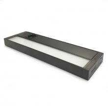  NUDTW-8808/345BZ - 8" LEDUR Tunable White LED Undercabinet, 3000/4000/5000K, Bronze