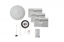  380913CMO - 8In Schoolhouse Light Kit LED