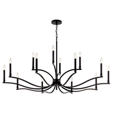  52698BK - Chandelier 14Lt