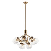  52701CPZCLR - Chandelier Convertible 12Lt