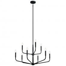  52720BK - Chandelier 9Lt