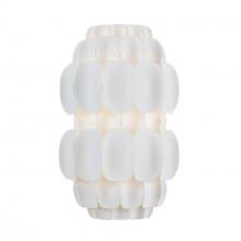  382W02MW - Swoon 2-Lt Sconce - Matte White