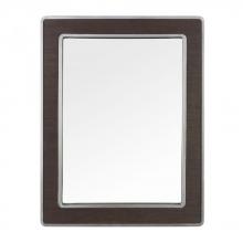  4DMI0119 - Macie Rectangular Wood and Metal Mirror