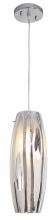  AC1070 - Chroman Empire 1-Lt Mini Pendant - Chrome