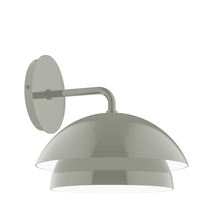 Montclair Light Works SCJX445-24 - 10" Nest Wall Sconce, Moss Green