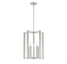  3-7701-5-SN - Benson 5-Light Pendant in Satin Nickel