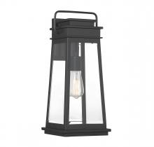  5-813-BK - Boone 1-Light Outdoor Wall Lantern in Matte Black