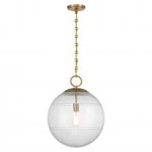  7-1840-1-322 - Cabot 1-Light Pendant in Warm Brass