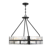  7-1850-8-89 - Hudson 8-Light Pendant in Matte Black