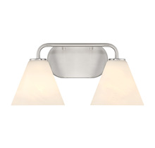  8-2988-2-SN - Blair 2-Light Bathroom Vanity Light in Satin Nickel