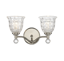  8-880-2-109 - Birone 2-Light Bathroom Vanity Light in Polished Nickel