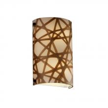  3FRM-5541-CONN-DBRZ - Finials Cylinder Wall Sconce (ADA)