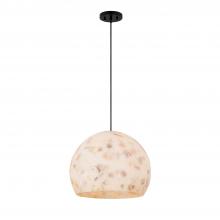  ALR-6535-MBLK - Globe 13" Pendant