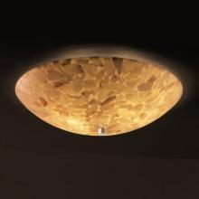  ALR-9672-35-MBLK-LED-5000 - 24" Semi-Flush Bowl w/ Fluorescent Lamping