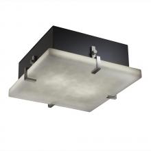  CLD-5557-NCKL-LED-3000 - Clips 16" Square Flush-Mount