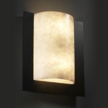  CLD-5562-MBLK-LED-2000 - Framed Rectangle 3-Sided Wall Sconce (ADA)