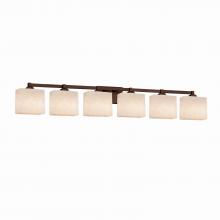  CLD-8436-55-DBRZ - Regency 6-Light Bath Bar