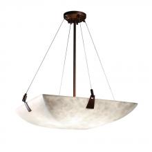  CLD-9642-25-DBRZ-LED-5000 - 24" Pendant Bowl w/ Tapered Clips