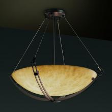  CLD-9721-35-DBRZ-LED-3000 - 18" Pendant Bowl w/ Crossbar