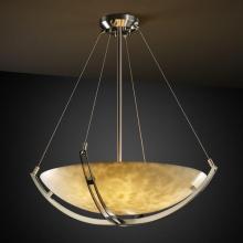  CLD-9721-35-NCKL - 18" Pendant Bowl w/ Crossbar