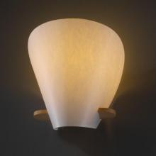  DOM-8317-LED-1000 - Iris Beech Wood Wall Sconce