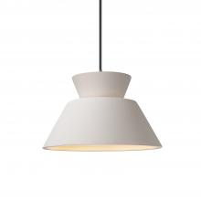  CER-6420-BIS-NCKL-BKCD - Trapezoid 1-Light Pendant