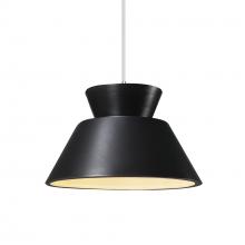  CER-6420-CRB-CROM-WTCD - Trapezoid 1-Light Pendant