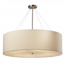  FAB-9594-CREM-NCKL - Classic 36" Drum Pendant