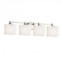  FSN-8424-55-OPAL-NCKL-LED4-2800 - Tetra 4-Light LED Bath Bar