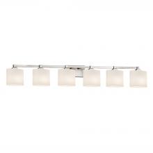  FSN-8436-30-OPAL-NCKL - Regency 6-Light Bath Bar