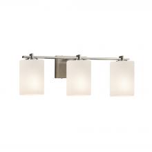  FSN-8443-10-OPAL-NCKL - Era 3-Light Bath Bar