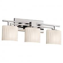  FSN-8703-30-RBON-CROM - Aero 3-Light Bath Bar