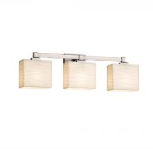  PNA-8433-55-WAVE-NCKL-LED3-2100 - Regency 3-Light LED Bath Bar