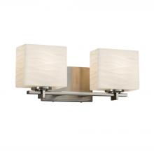  PNA-8442-55-WAVE-NCKL - Era 2-Light Bath Bar