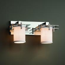  FAB-8172-10-WHTE-CROM - Metropolis 2-Light Bath Bar