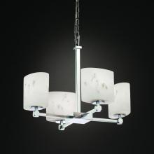  FAL-8420-30-CROM - Tetra 4-Light Chandelier