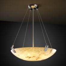  FAL-9627-25-NCKL-LED-6000 - 48" Pendant Bowl w/ U-Clips