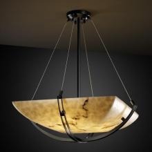  FAL-9721-25-MBLK-LED-3000 - 18" Pendant Bowl w/ Crossbar