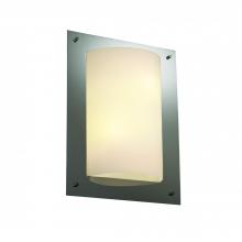  FSN-5563-OPAL-DBRZ-LED-2000 - Framed Rectangle 4-Sided Wall Sconce (ADA)