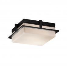  FSN-7560W-OPAL-MBLK - Avalon 10" Small LED Outdoor Flush-Mount