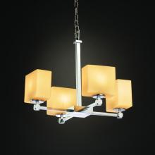  FSN-8420-55-ALMD-CROM - Tetra 5-Light Chandelier